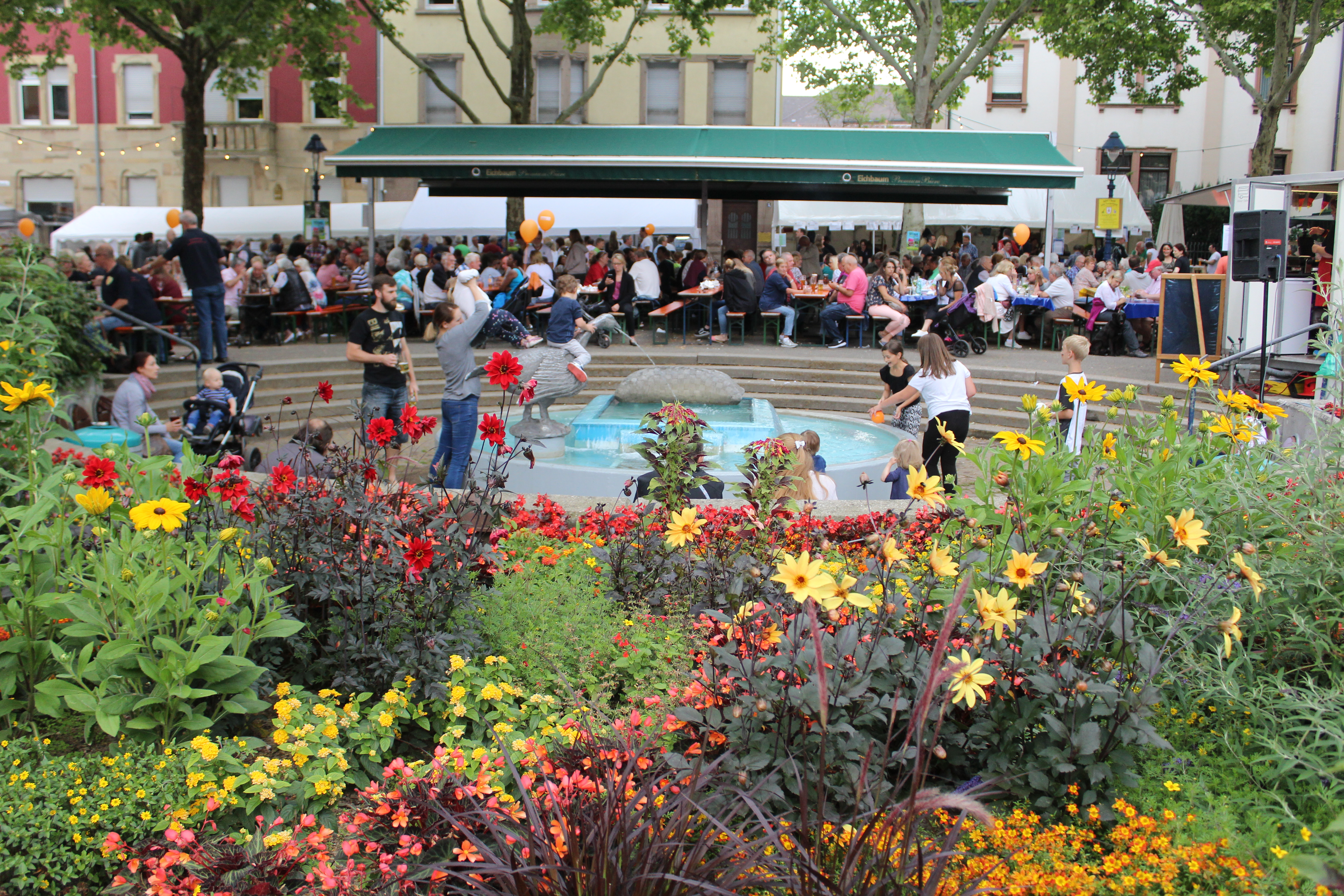 Stadtteilfest:  Am Wochenende wird auf dem Marktplatz gefeiert